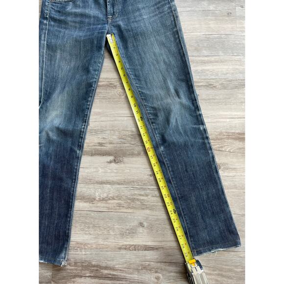 7 For All Mankind Women’s Roxy Straight Leg Jeans Size 29 Medium Wash Blue - Picture 8 of 9